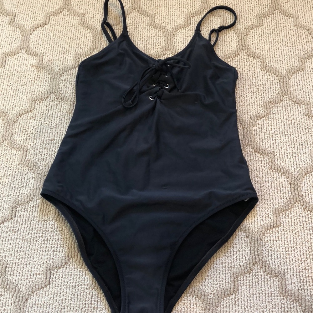 Black one piece